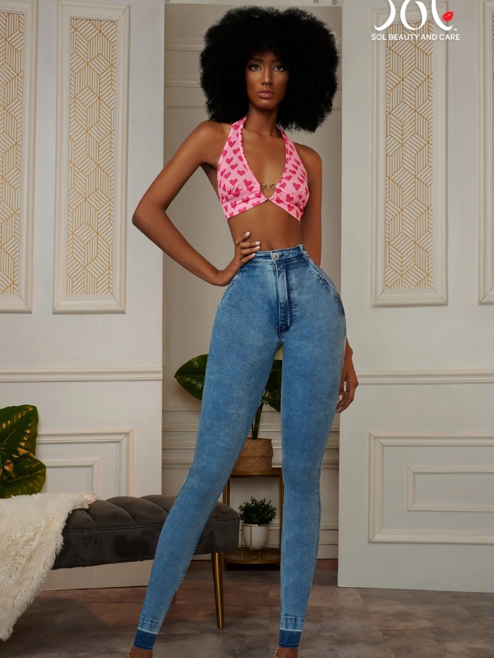 Sol Blue Skinny Jeans